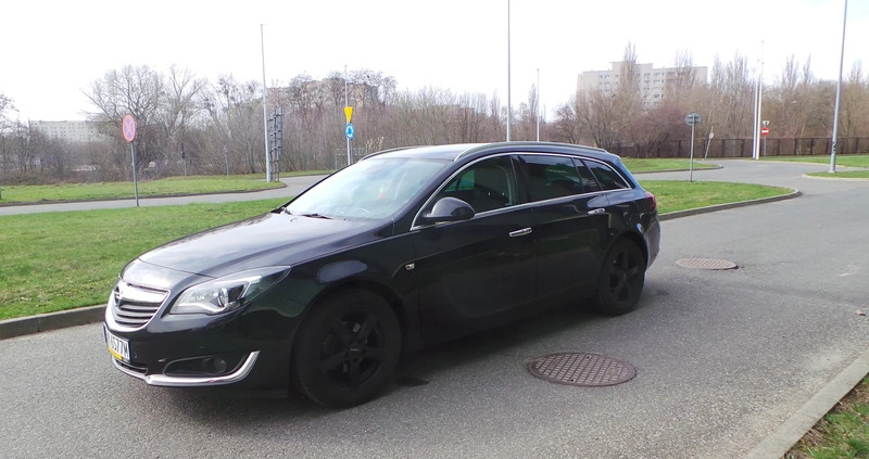 Opel Insignia cena 46500 przebieg: 129350, rok produkcji 2016 z Warszawa małe 191